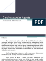 Cardiovascular Agents: Florianne E. Adlawan, R.N