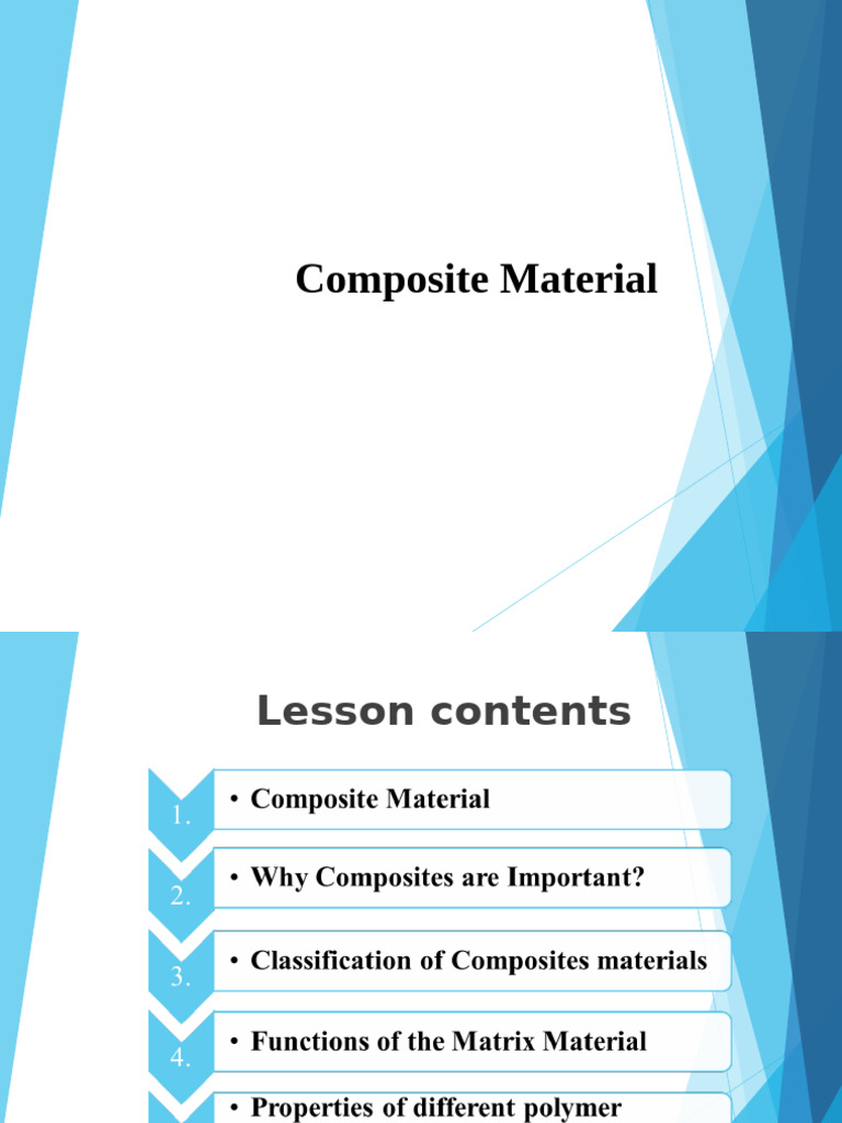 Understanding Composite Materials Basics | PDF | Composite Material ...
