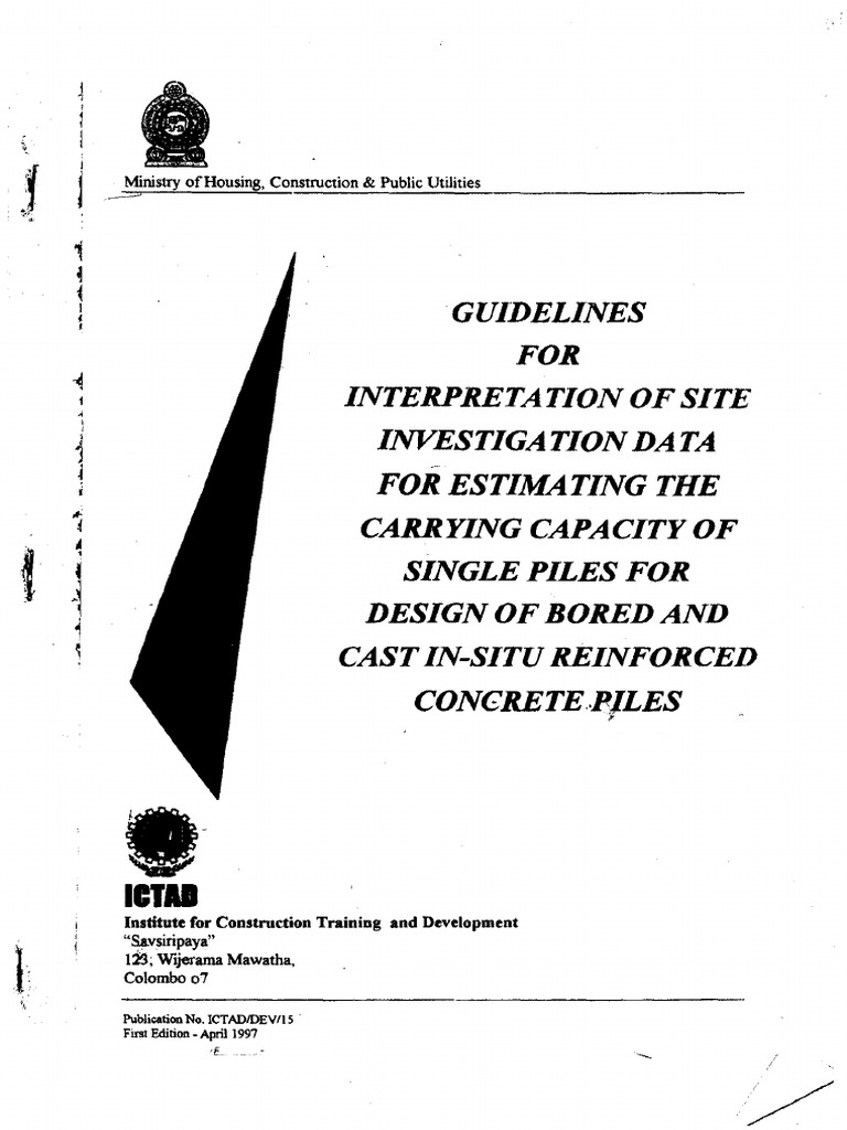 Guidelines for Pile Capacity Estimation | PDF | Friction | Soil Mechanics