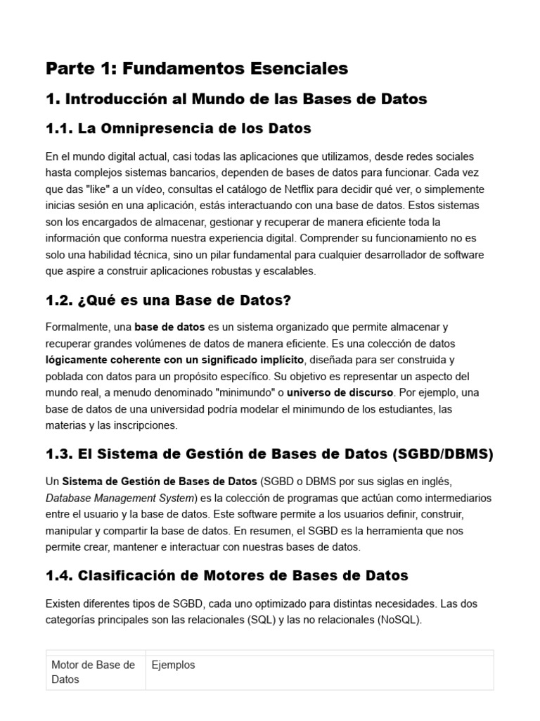 Manual Completo de SQL y Bases de Datos Relacionales para Principiantes ...