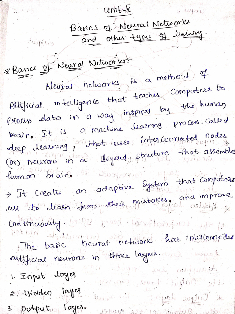 ML Unit 4 &5 | PDF