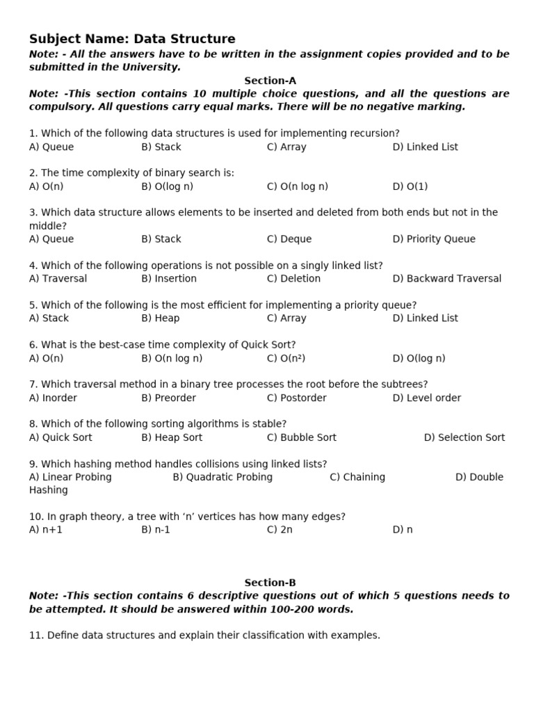 Subject Nam2 | PDF | Discrete Mathematics | Applied Mathematics
