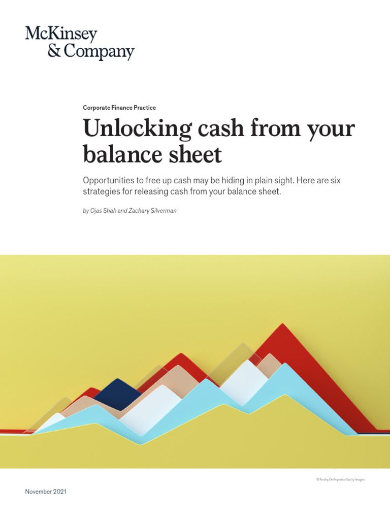 Strategies to Unlock Cash from Balance Sheets | PDF | Balance Sheet ...