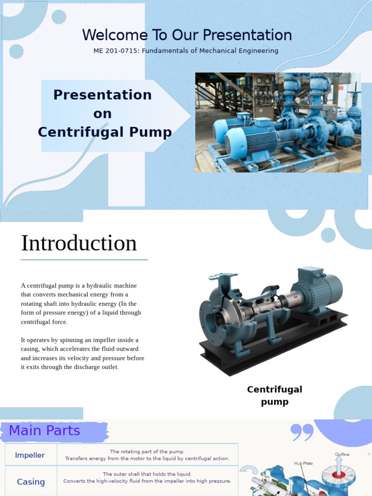 Centrifugal Pump 2 | PDF | Pump | Turbomachinery