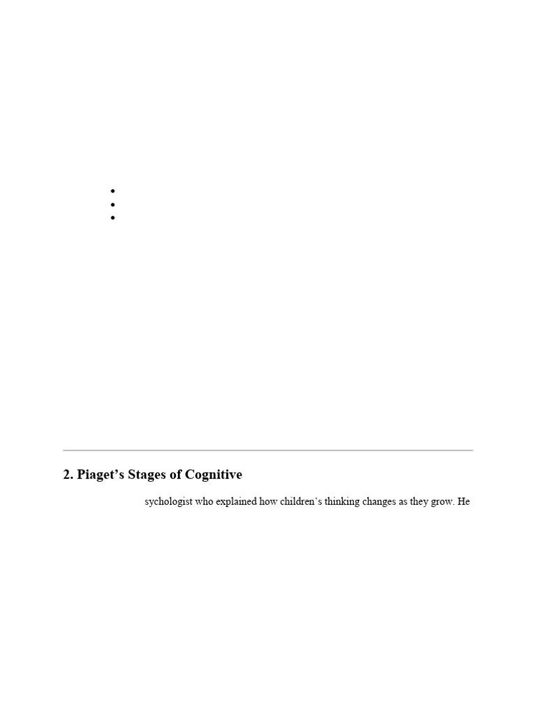 Overview of Developmental Psychology | PDF | Developmental Psychology ...