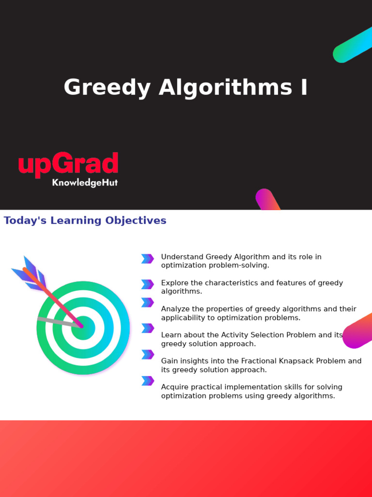 Introduction to Greedy Algorithms | PDF | Mathematical Optimization ...