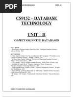 Cs9152 Dbt Unit II Notes