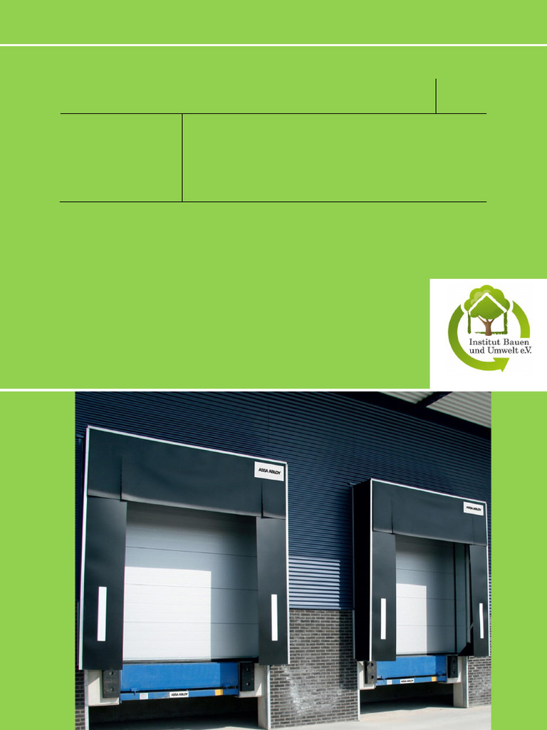 assa-abloy-ds6060a-dock-shelter-epd-pdf-life-cycle-assessment