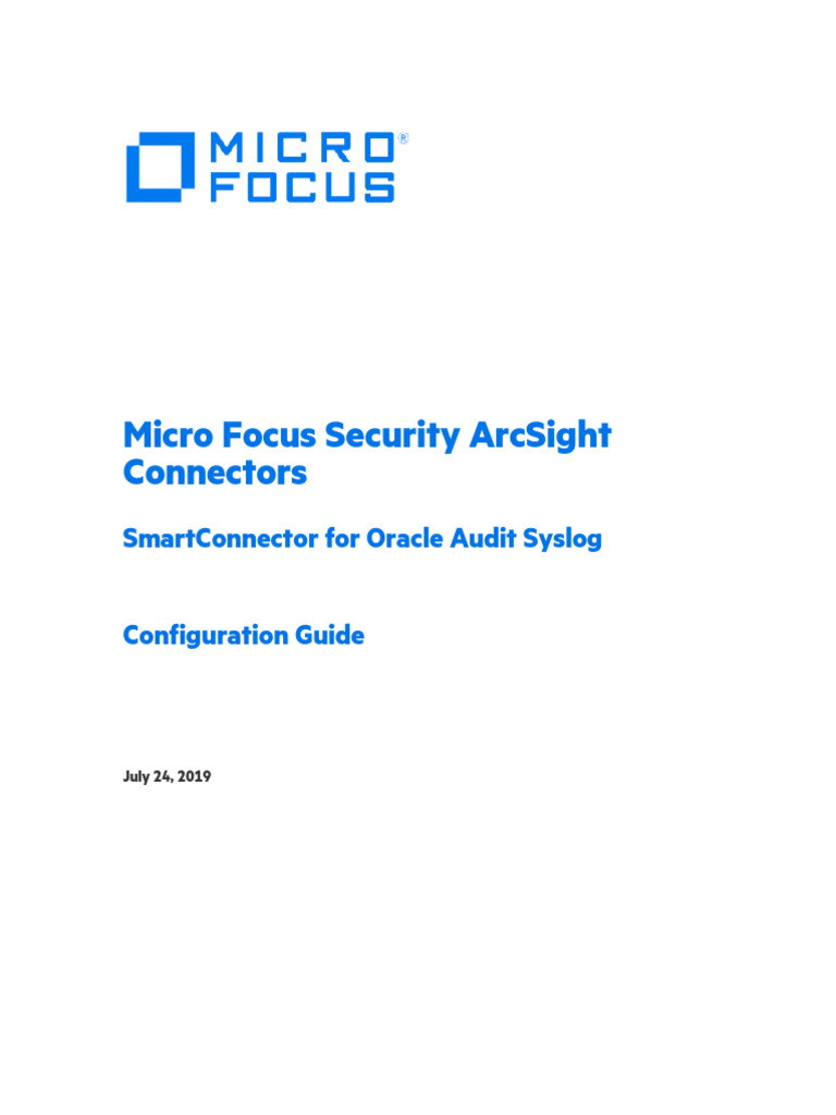 Oracle Audit Syslog Configuration Guide | PDF | Proxy Server | Port ...