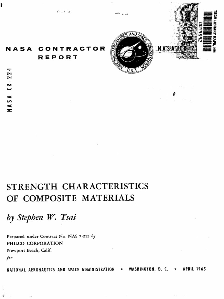 Composite Materials Strength Analysis | PDF | Composite Material ...