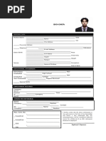 Biodata Form Template for Download | PDF