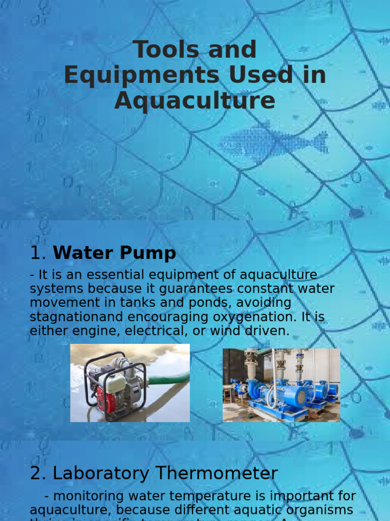 Essential Tools for Aquaculture | PDF | Water | Ph