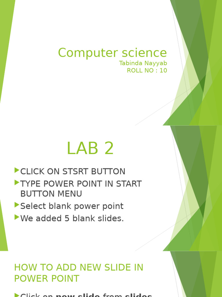 1computer Science Lab 3 | PDF