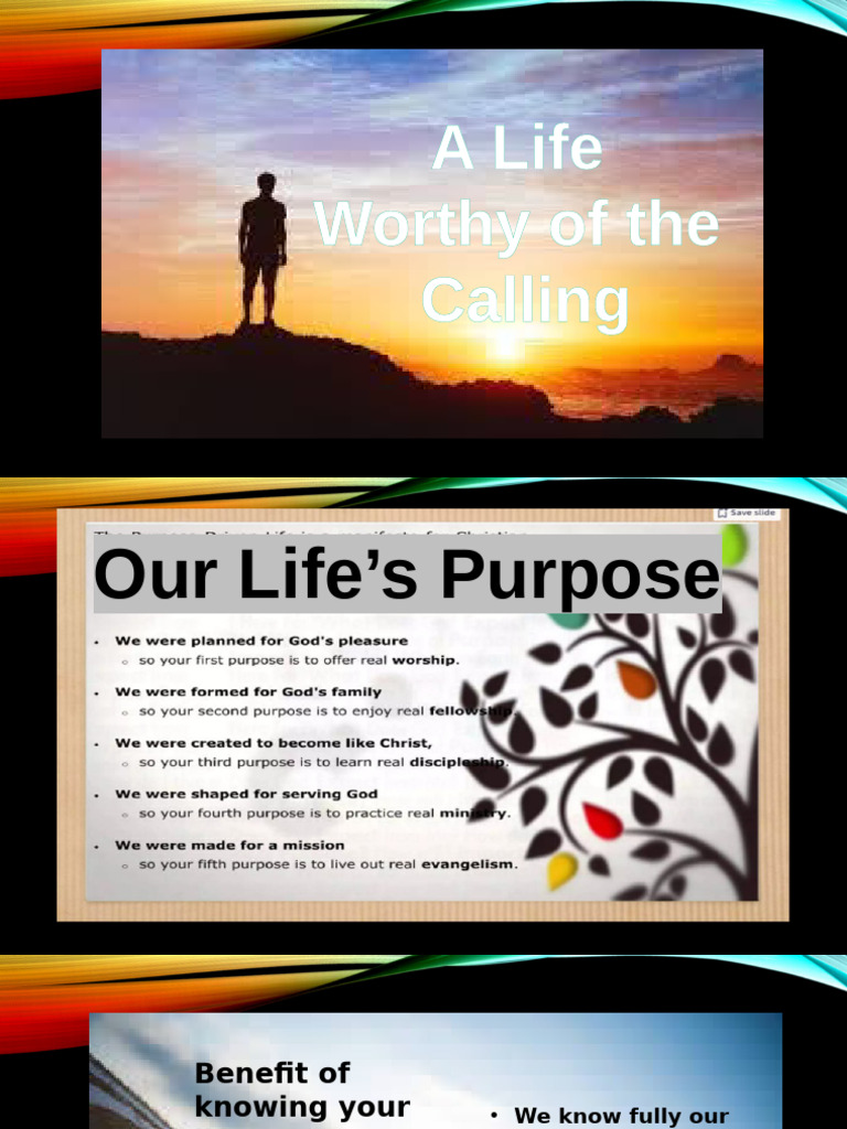 A Life Worthy of The Calling | PDF | David | Books Of Samuel