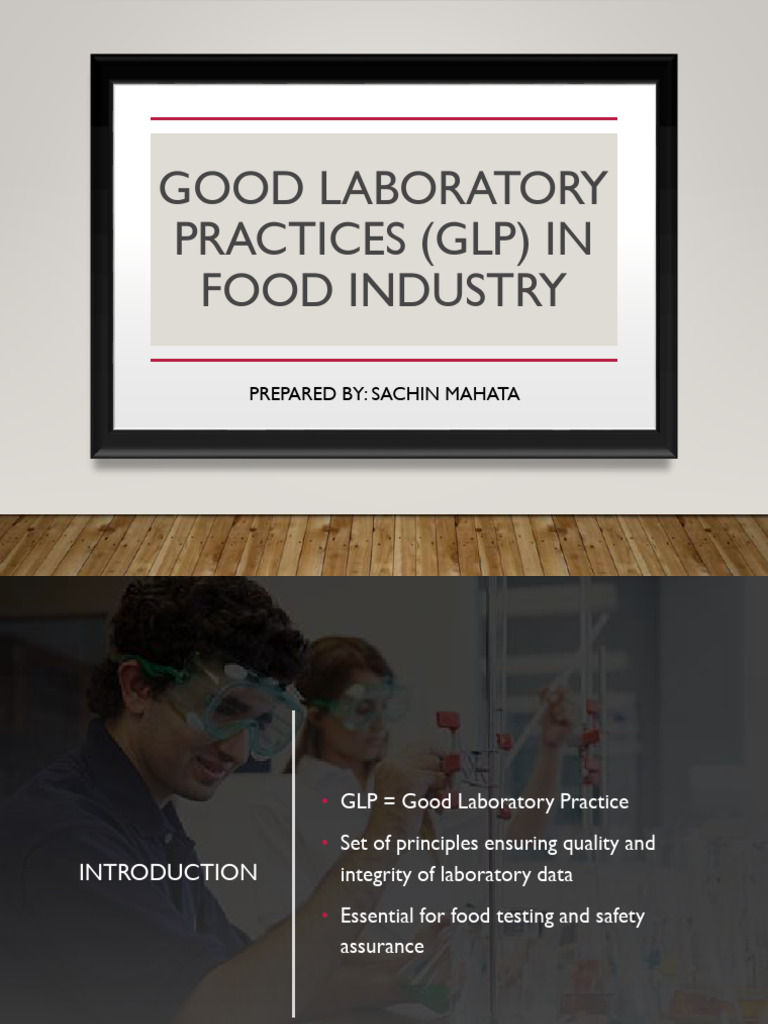 GLP in Food Industry Sachin Mahata 1 | PDF