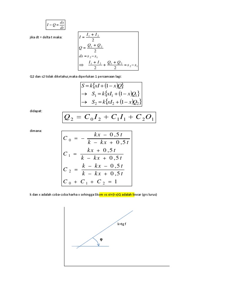 Analisis Aliran Inflow dan Outflow | PDF