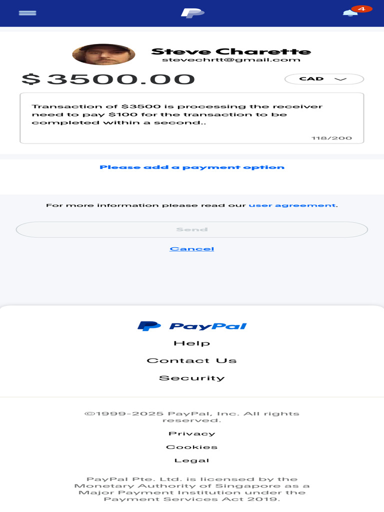 PayPal Transaction Processing Details | PDF