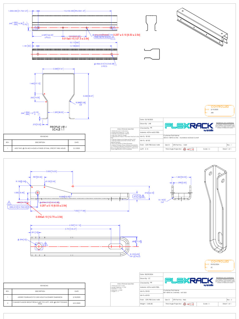 Detailed Engineering Drawings and Specs | PDF