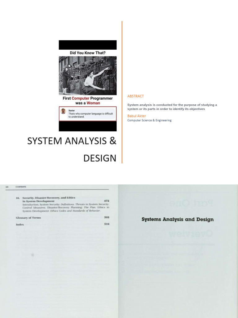 System Analysis & Designs | PDF