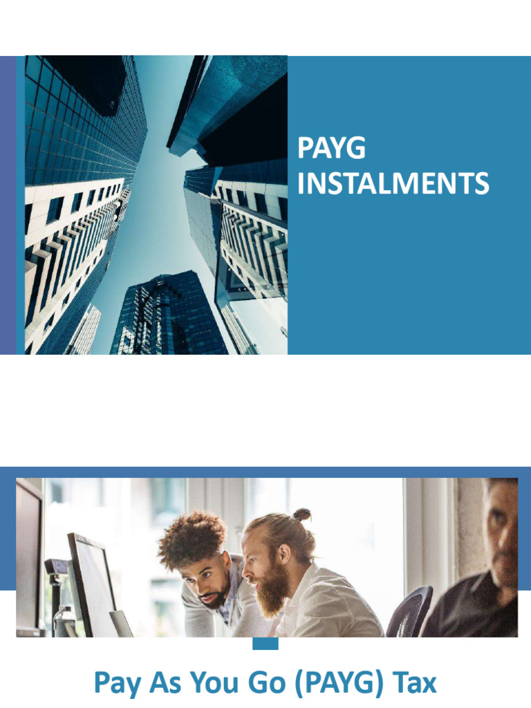 Understanding PAYG Tax Instalments in Australia | PDF | Income Tax | Taxes