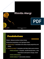 Allergic Rhinitis