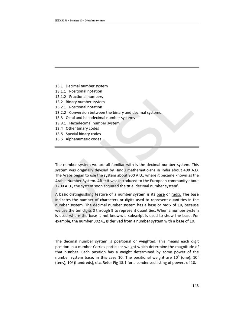 Understanding Number Systems Basics | PDF | Binary Coded Decimal | Decimal