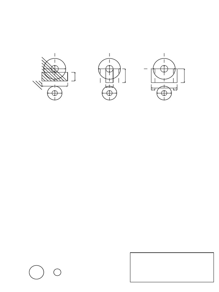 First Angle Projection Engineering Drawing | PDF