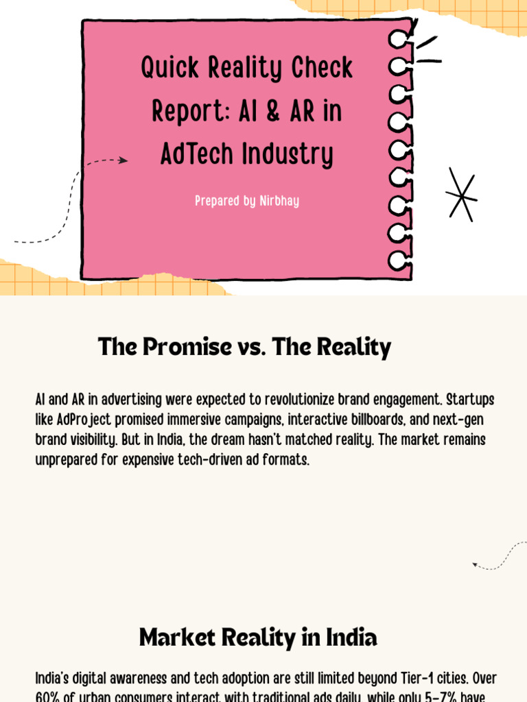 Aiar Market Report by Nirbhay Edition | PDF | Advertising | Startup Company