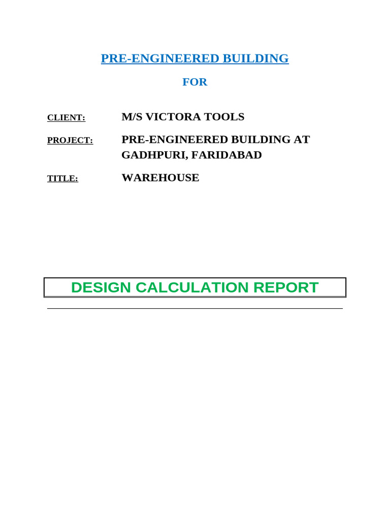 Design Basis -r1 | PDF | Screw | Structural Load