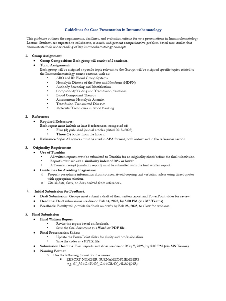 Guidelines For Research Presentation in DK | PDF