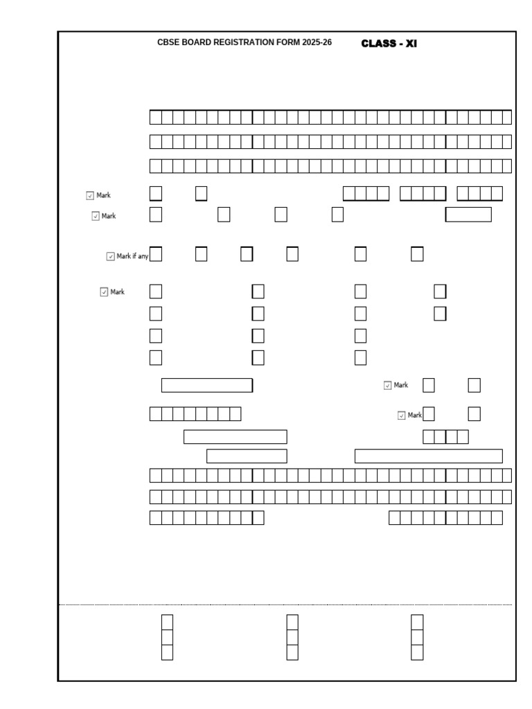 CBSE Registration Form 2025-26 Guide | PDF