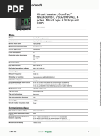 MasterPact MTZ2 20H1 Circuit Breaker | PDF | Alternating Current | Ac Power