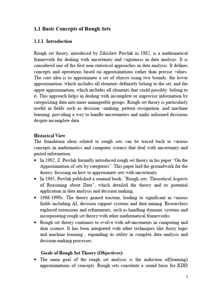 1.1 | PDF | Fuzzy Logic | Mathematics