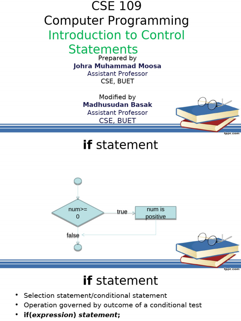 Control Statements in C Programming | PDF | Computer Science | Computing
