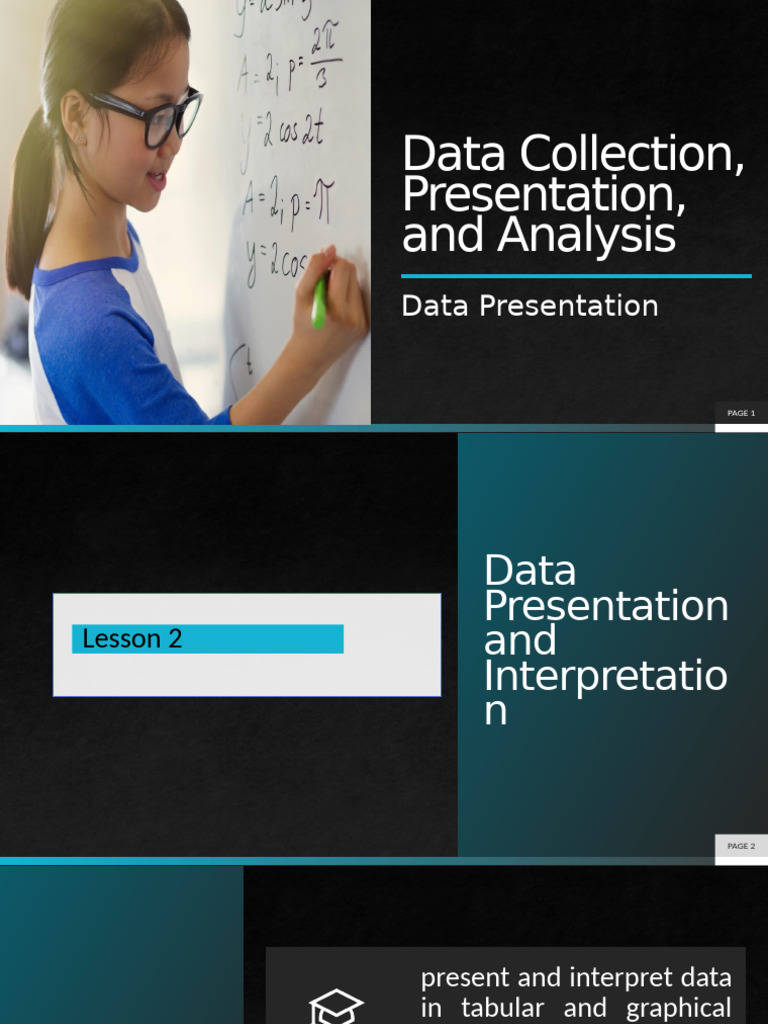 Data Collection and Presentation Guide | PDF | Menu | Data