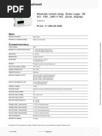 SR3B261BD Modular Smart Relay Manual | PDF | Relay | Electrical Engineering