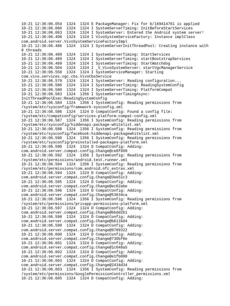 Log | PDF | Computing | Software