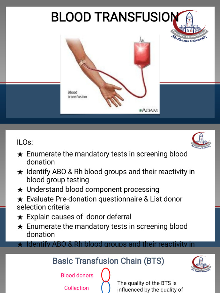 Blood Moduletransfusion Main Stream | PDF