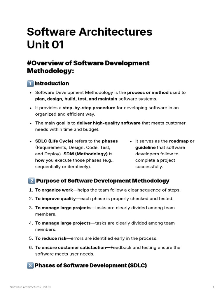 Software Development Methodologies Overview | PDF | Scrum (Software ...