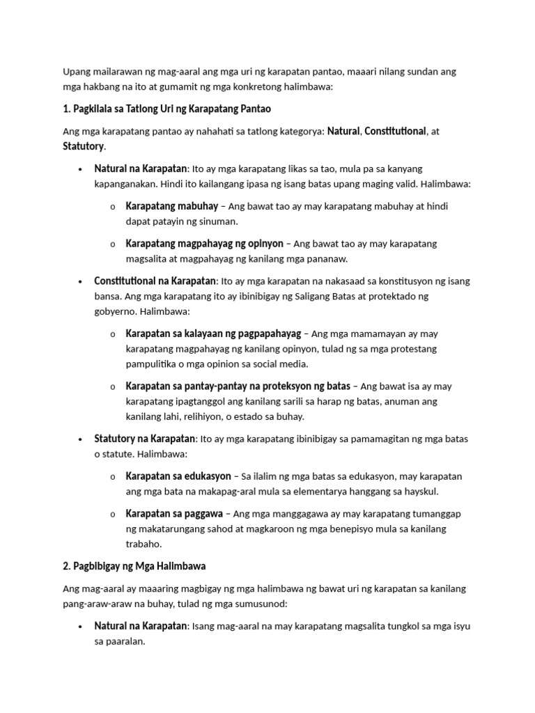KARAPATAN | PDF