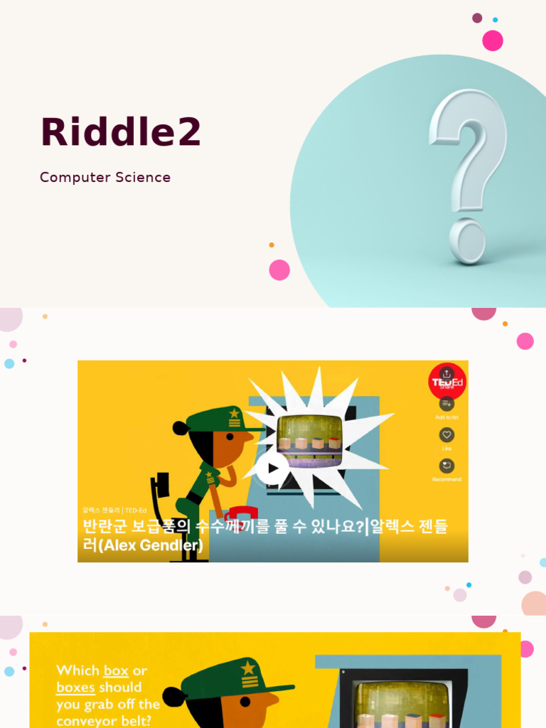 Riddle 2 | PDF