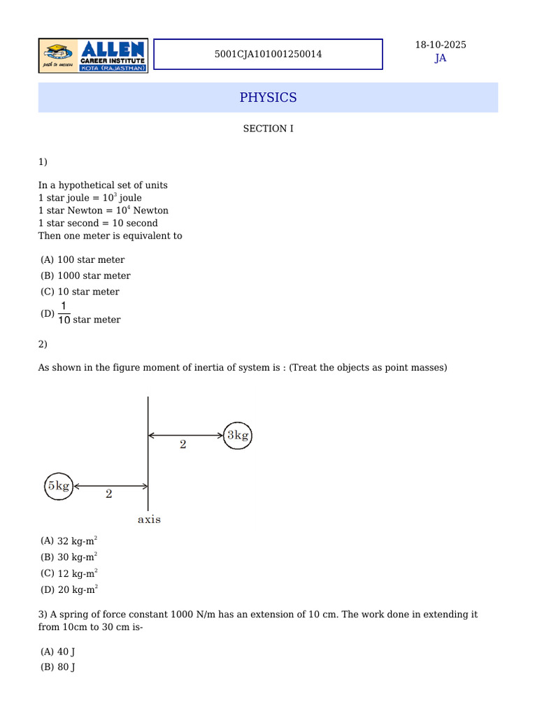 Solution (8) | PDF | Force | Physics
