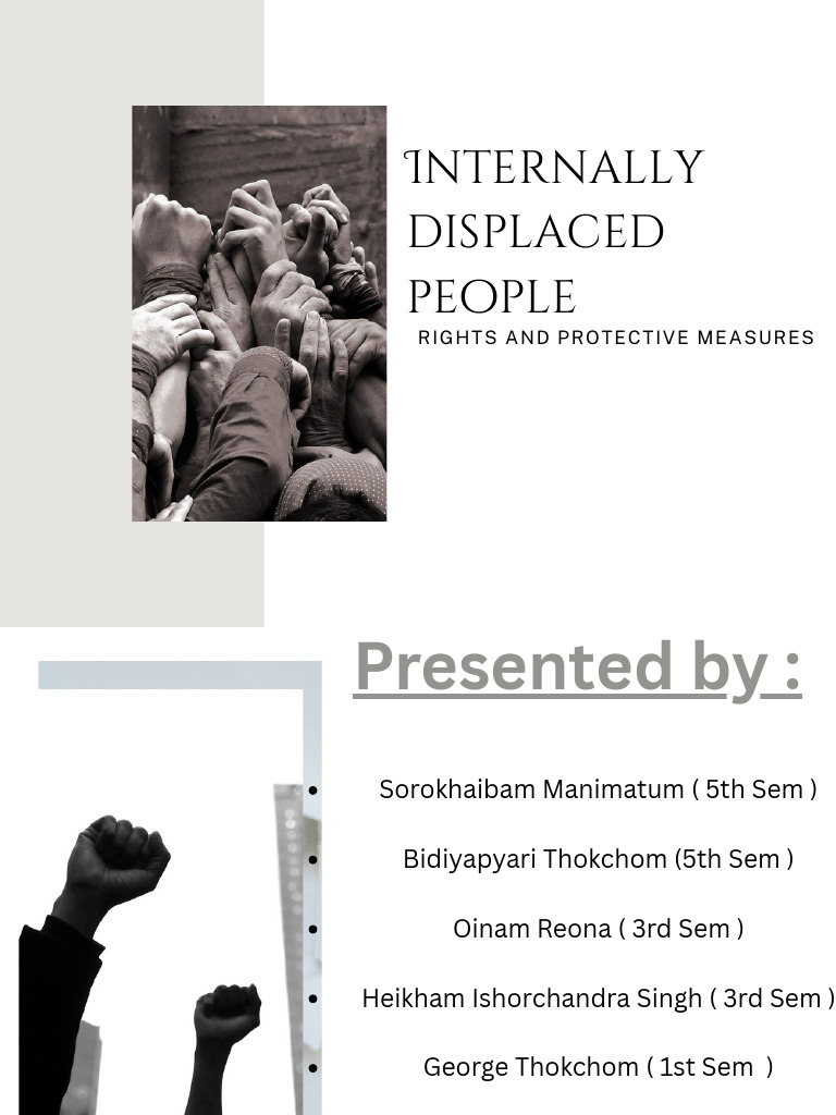 Rights and Protection for IDPs | PDF | Internally Displaced Person ...