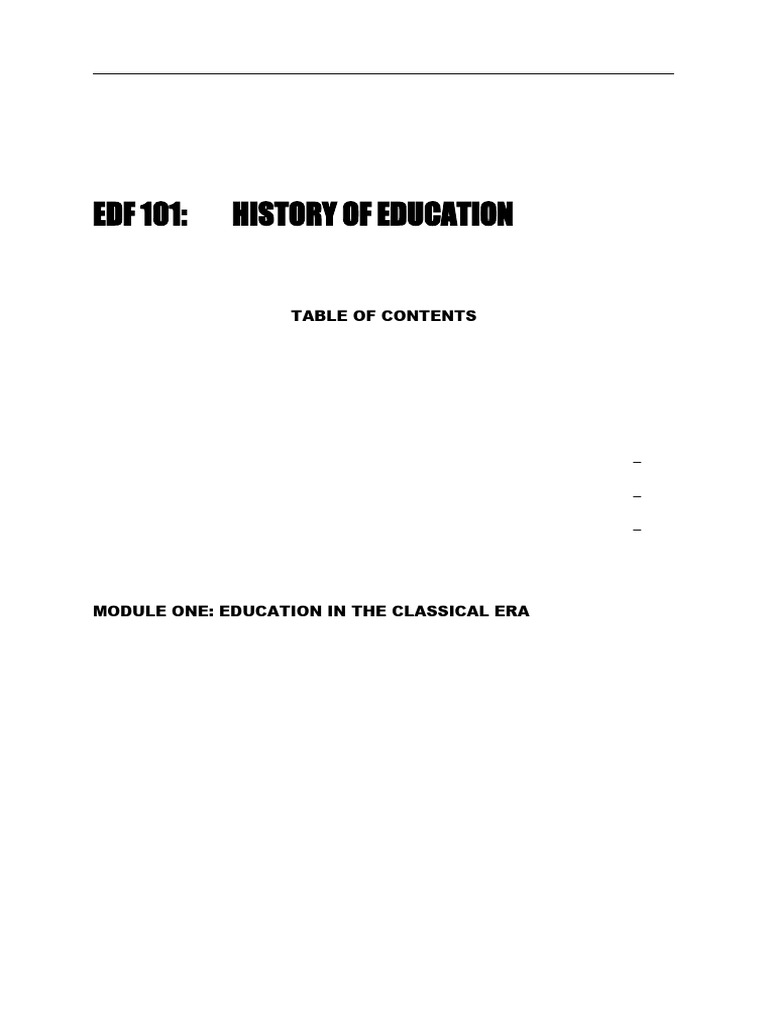 Classical Education Systems Overview | PDF | Sparta | Socrates