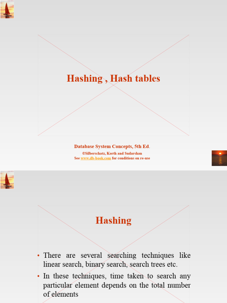 Hashing Techniques in Database Systems | PDF | Computing | Computer ...