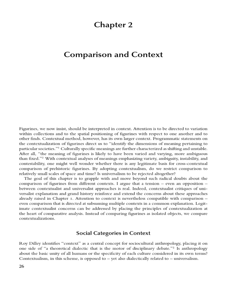 Interpreting_Ancient_Figurines_Context_Comparison and Context | PDF ...