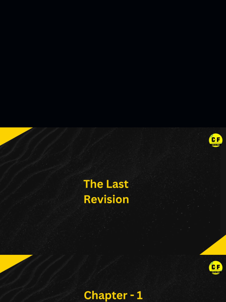 ECO Revision-Compressed Notes | PDF