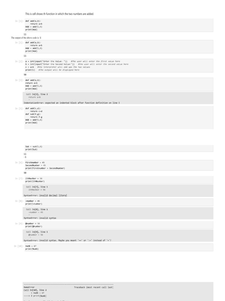 Class 1 Python | PDF
