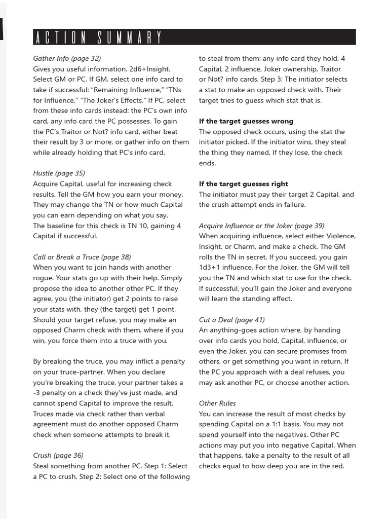 Action Summary - Picaresque Roman A Requiem For Rogues | PDF