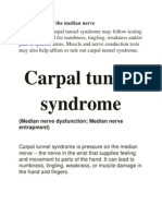 Carpal Tunnel Syndrome